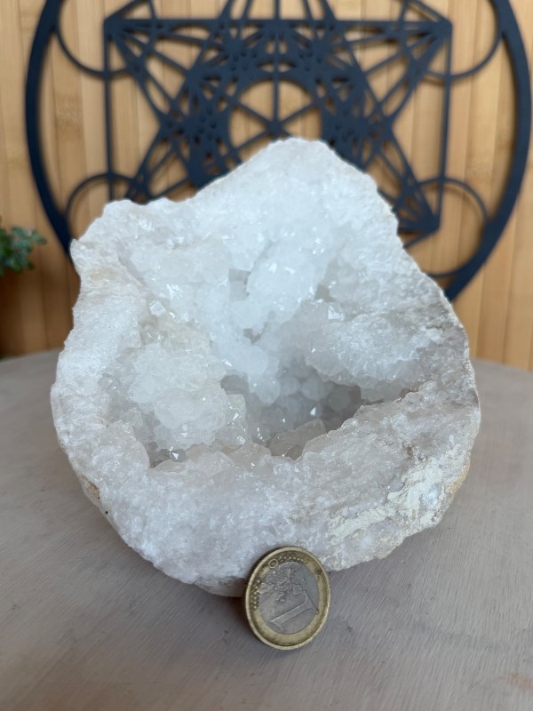 Géode de quartz (1.32kg)