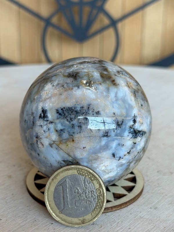 Agate sagénite (0.2kg)