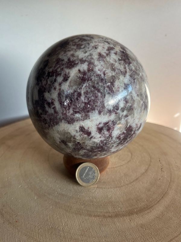 Sphère lepidolite