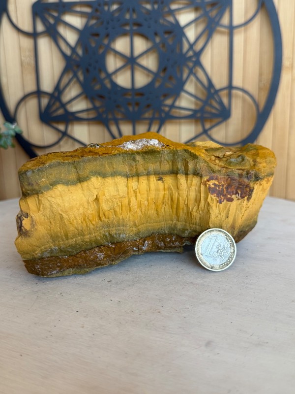 Jaspe jaune brut (1.14kg)