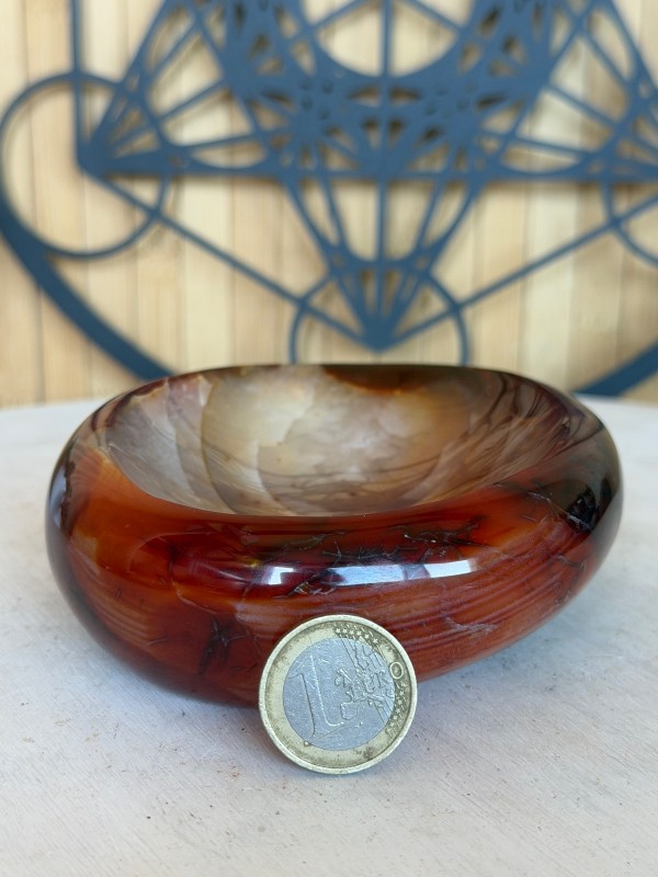 Coupelle en cornaline (0.605kg)