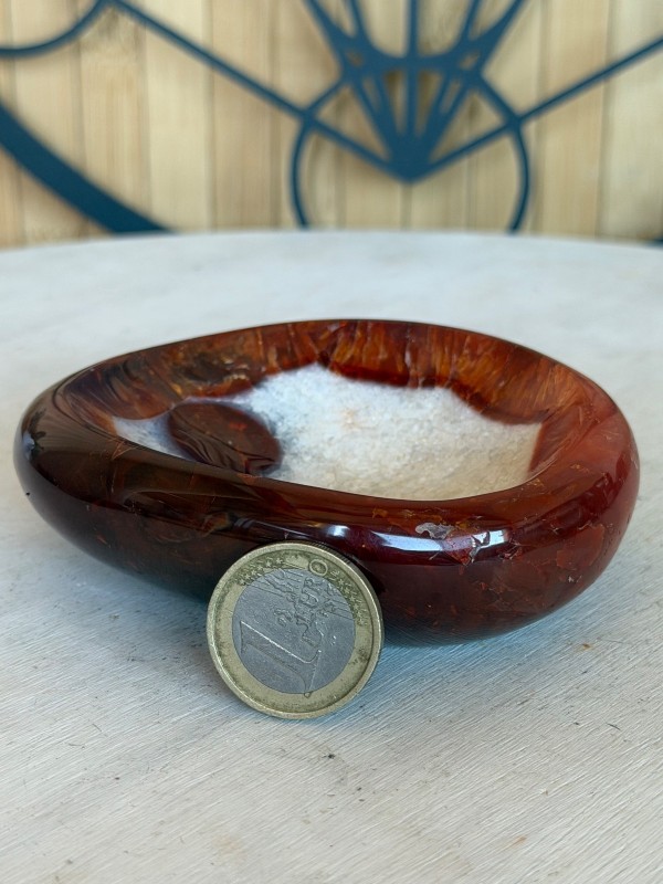 Coupelle en cornaline (0.235kg)