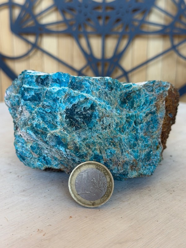 Apatite bleue brute (0.835kg)