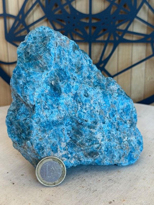 Apatite bleue brute (0.875kg)