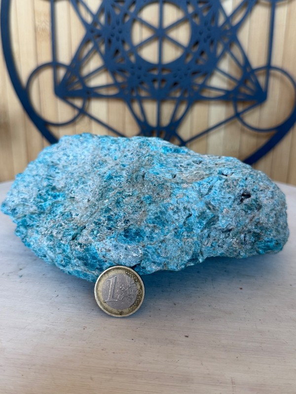 Apatite bleue brute (1.83kg)