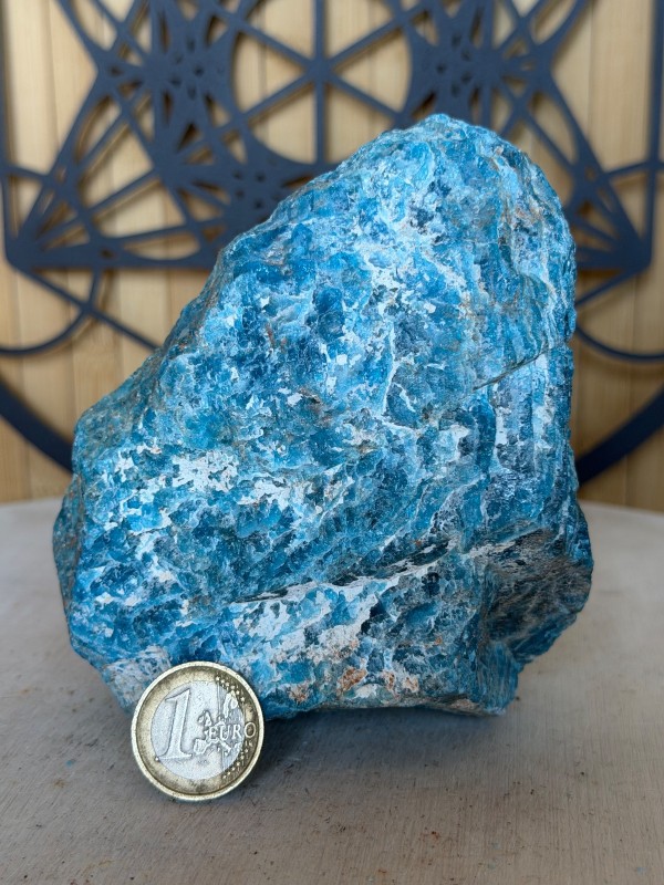 Apatite bleue brute (0.876kg)