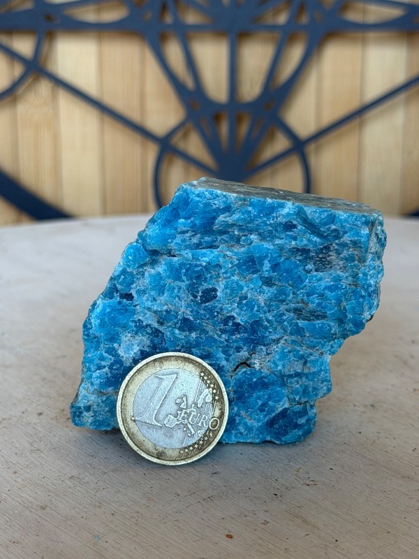 Apatite bleue brute (0.155kg)