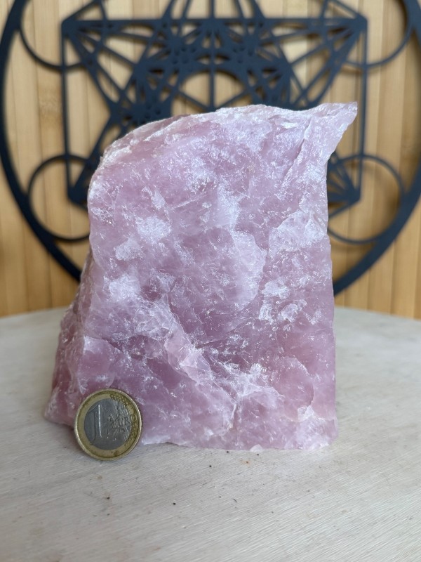 Quartz rose brut (1.55kg)