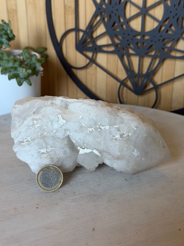 Pointe de quartz brute (0.83kg)